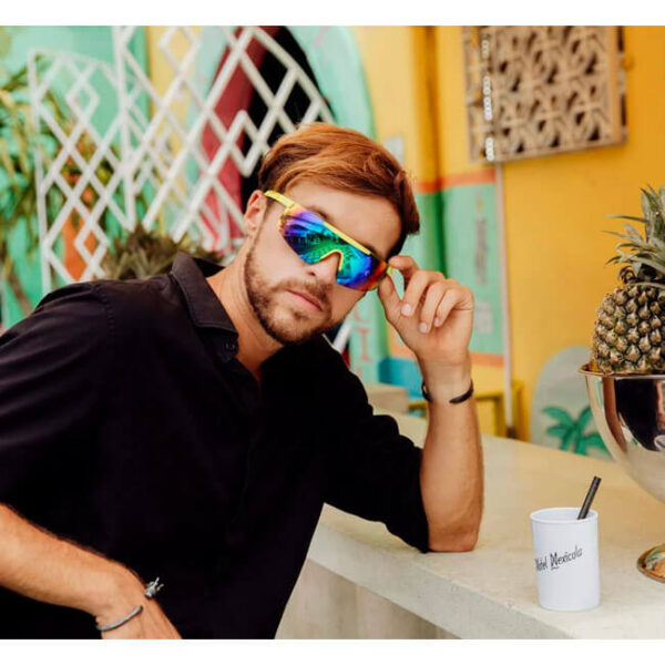 Moška športna sončna očala Rocket - rumena