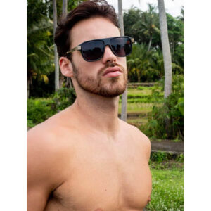 Moška sončna očala Rockford - črna - slika 3