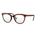 Ženska očala za modro svetlobo Visalia - rjava